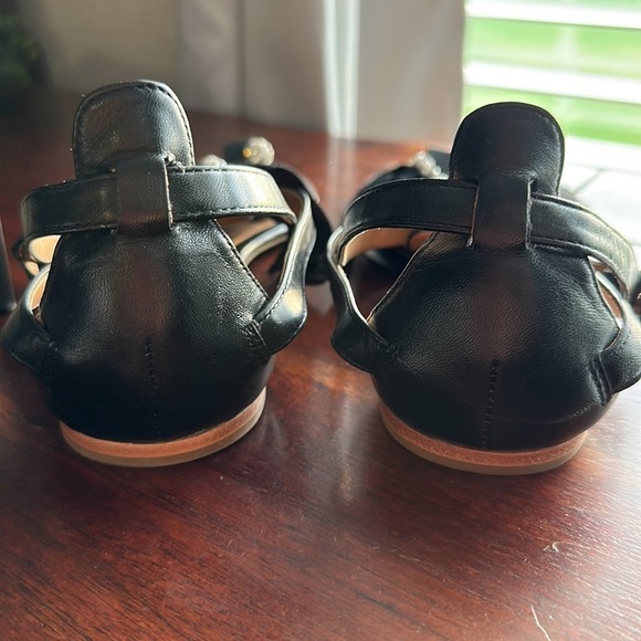 Ann Taylor Piper Embellished Sandal black size 7.5 - Picture 5 of 7